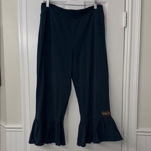 Matilda Jane Blue Casual Ruffle Flare Pants
